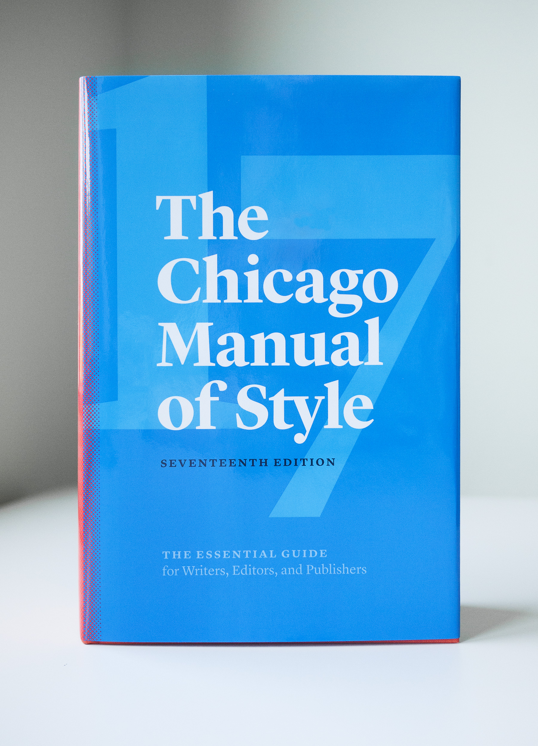Decorative, image of chicago style manual book